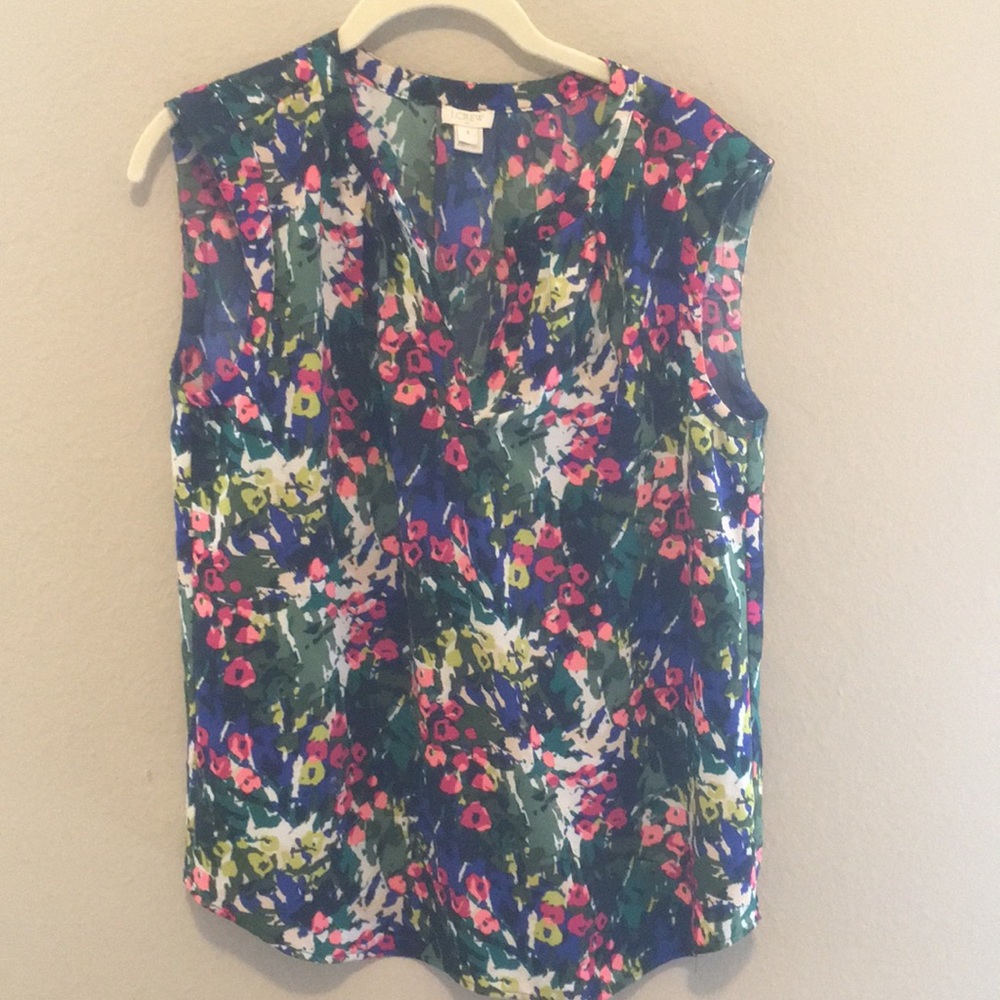 J crew work blouse !